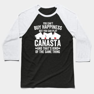 canasta  lover - You can play canasta Baseball T-Shirt